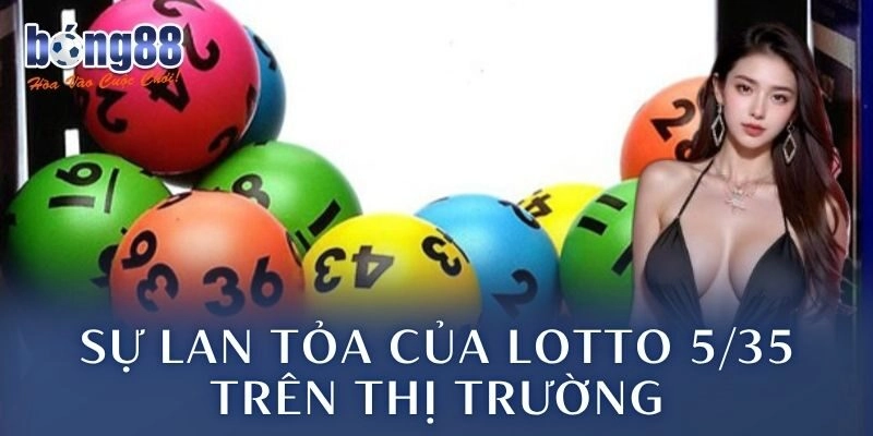 Sự lan tỏa của lotto 5/35 trên thị trường